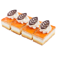 Luxe oranje tompoucen
